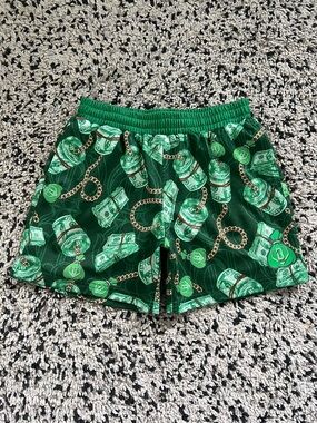 B101 Stack Season Baseball Lifestyle 101 Mesh Shorts Athletic Gym Youth Large